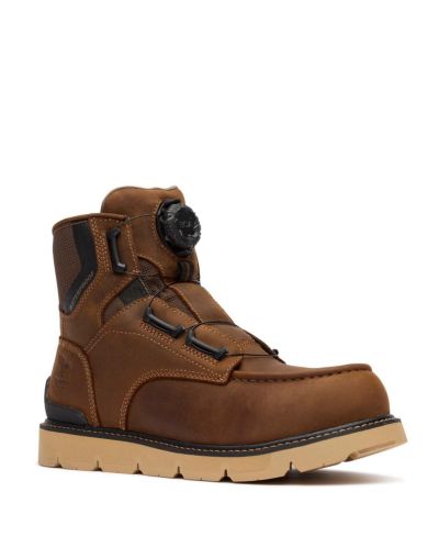 Мужские рабочие ботинки GEORGIA BOOT Carbon Flex BOA Waterproof Moc-Toe