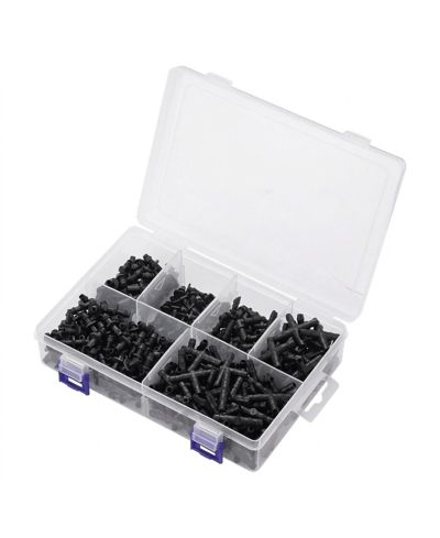 SUGIFT Drip Irrigation Fittings Kit, 300 Pcs, for 1/4" Tubing, for Yard and Garden