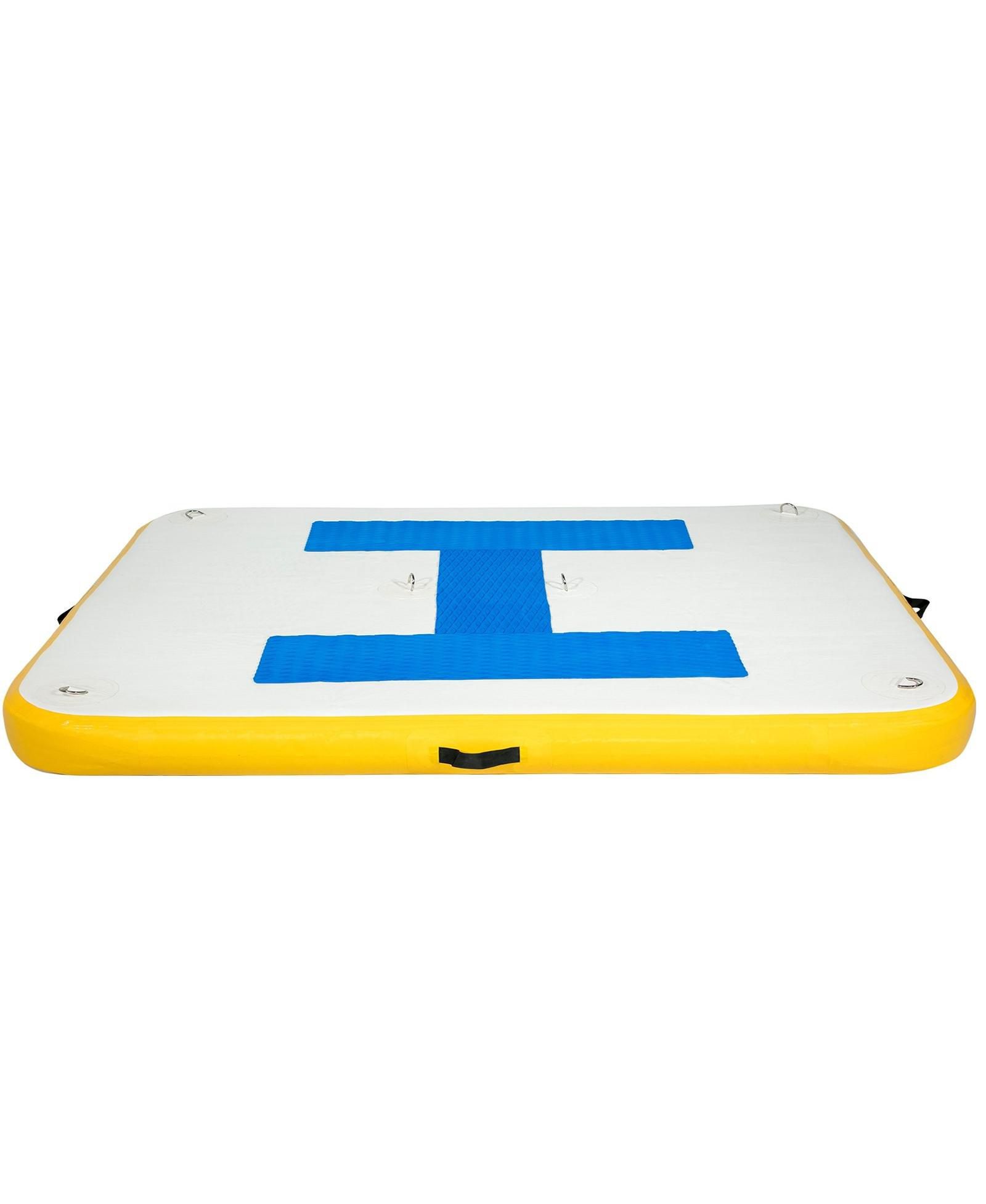 Надувная платформа INOLAIT Inflatable Floating Dock 8 x 5 ft с электронасосом