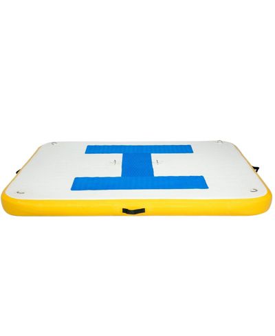 Надувная платформа INOLAIT Inflatable Floating Dock 8 x 5 ft с электронасосом
