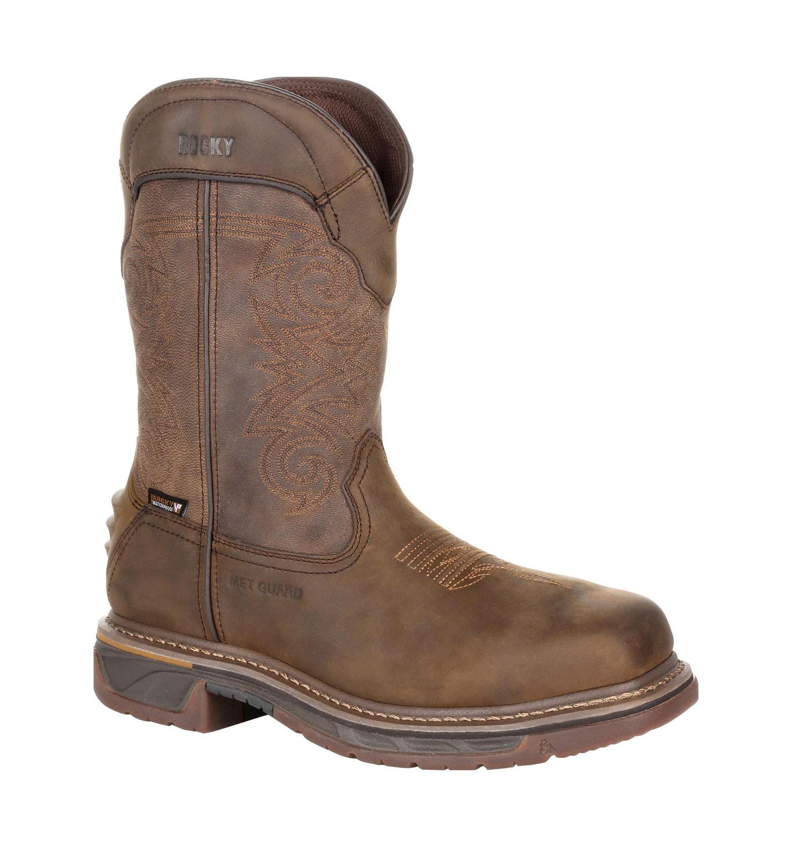 ROCKY Men's Iron Skull Composite Toe Internal MET Guard Boot