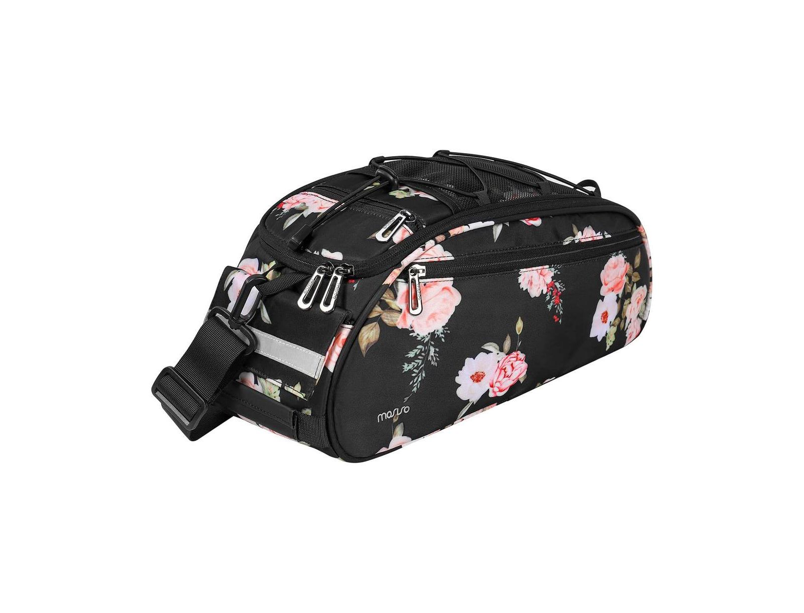 AOLIGEIJS Bike Rack Bag Waterproof Bicycle Trunk Bag with Shoulder Strap, Rear Seat Carrier Storage for Commuting Travel Cycling