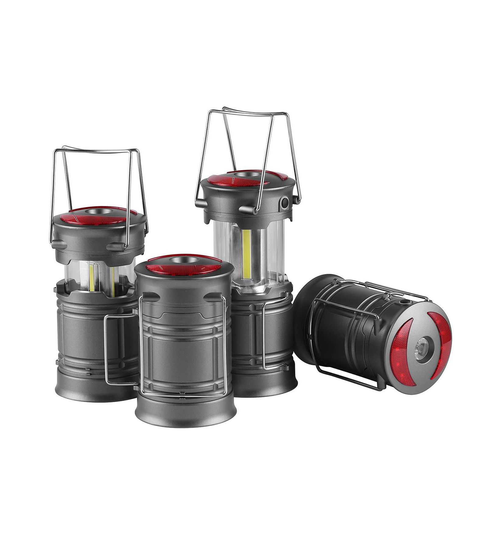 Набор из 4 LED кемпинговых фонарей GNUADZ, аварийный фонарь Hurricane 300 lumens