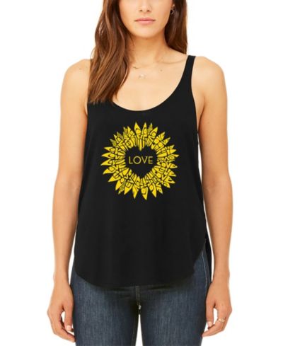 Женский топ LA Pop Art Sunflower Love