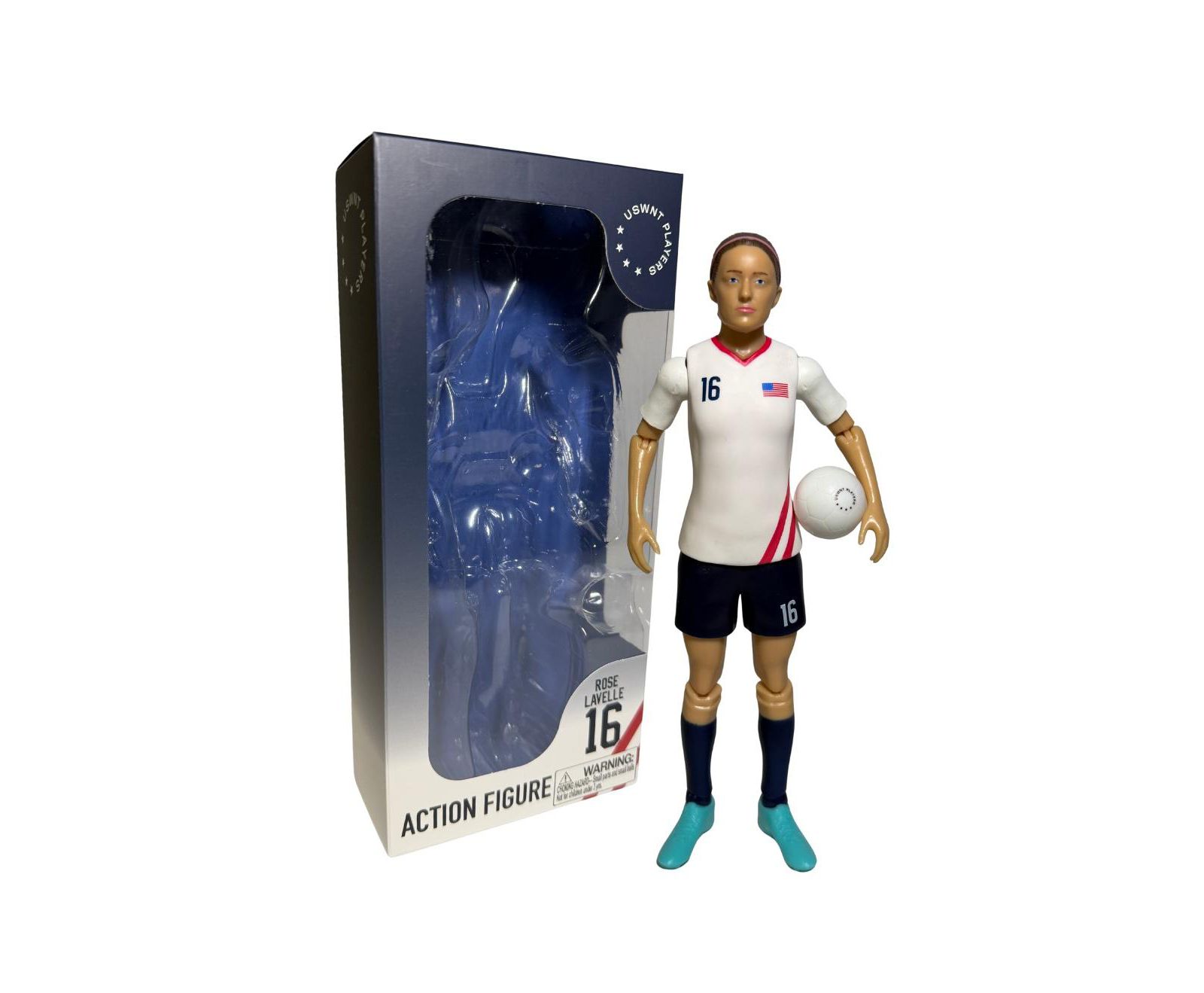 Коллекционная фигурка Banbo Toys SOCKERS USWNT Rose Lavelle 8"