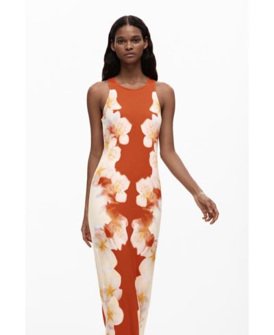 Женское платье Desigual Side Flowers