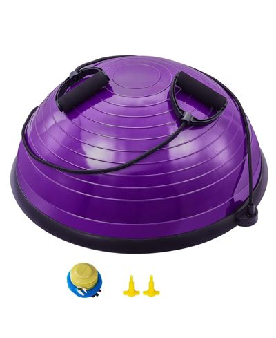 Mecale тренажер Half Balance Ball 660 lbs с эспандерами