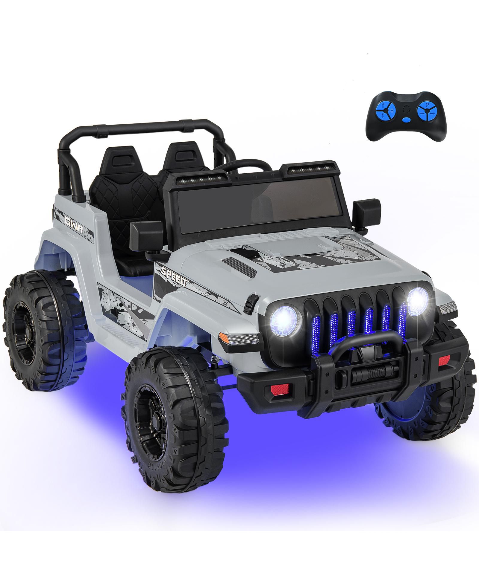 Детский электромобиль Slickblue 12V Ride On Jeep с 2.4G пультом управления