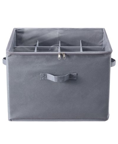 GOUUN Under-Bed Shoe Organizer with 16 Compartments and Clear Window