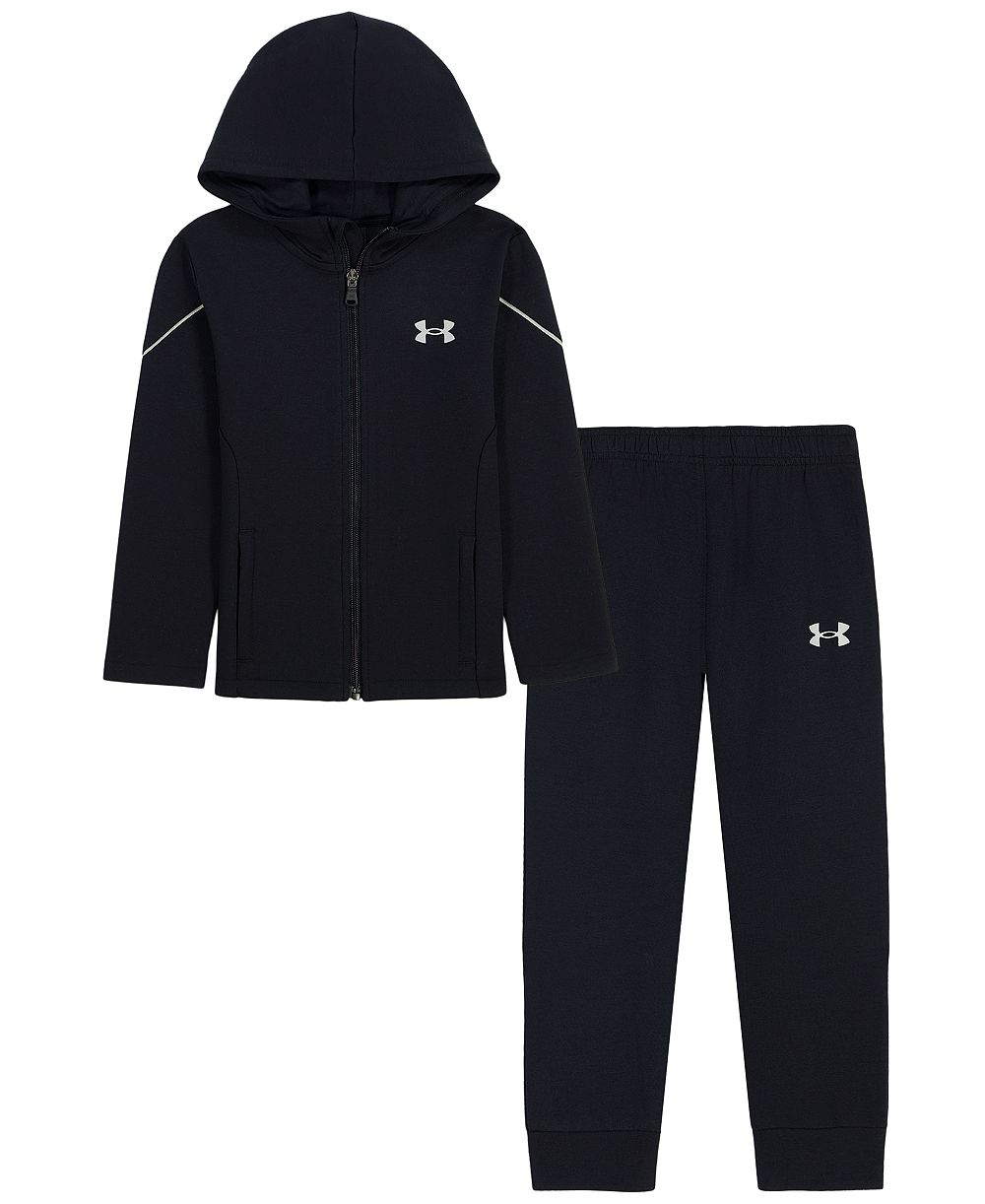 Комплект Under Armour Boys' 2T-7 Full-Zip Hoodie и Joggers, 2-Piece Set