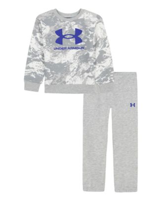 Детский набор Under Armour Rival Fleece: свитшот с круглым вырезом и джоггеры, 2 шт