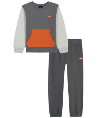 Комплект из 2 предметов Under Armour для малышей: толстовка с длинным рукавом и брюки, для мальчиков 2T-4T