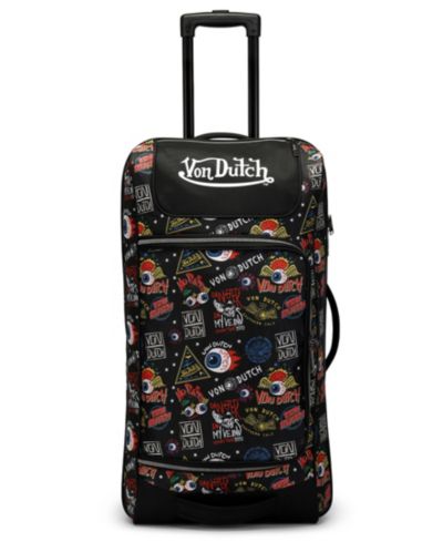 Сумка-дуффель Von Dutch Jax 28" Checked Rolling