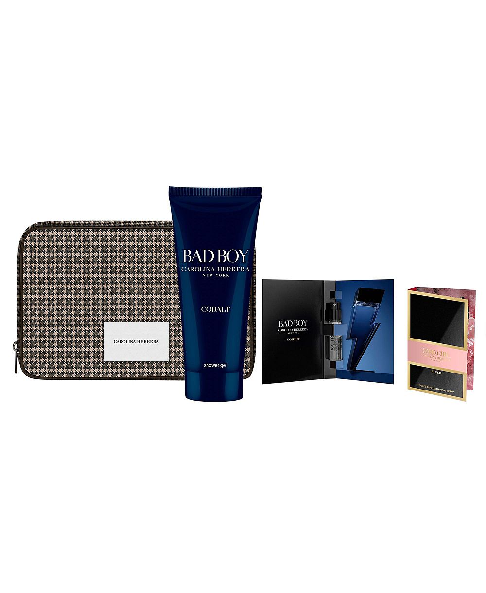Free 4-Pc. Gift with any $131 Carolina Herrera Bad Boy men's fragrance and/or body collection purchase