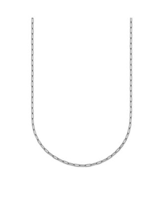 Curata Jewelry тонкая цепочка-кулон из платины 950, 1.4mm, 16-24 Inch