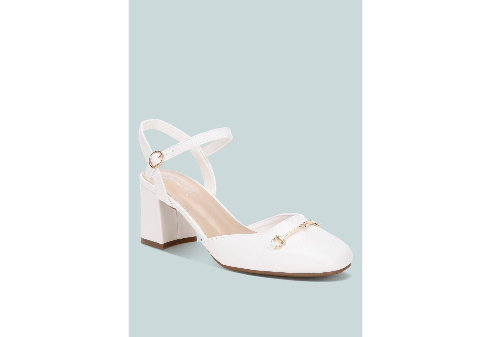 London Rag Women's Blitz Close Toe Buckled Sandals