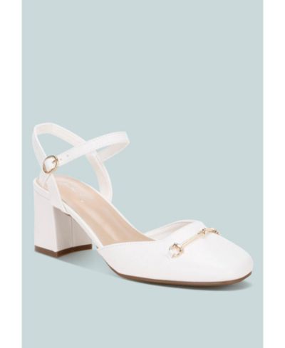 London Rag Women's Blitz Close Toe Buckled Sandals