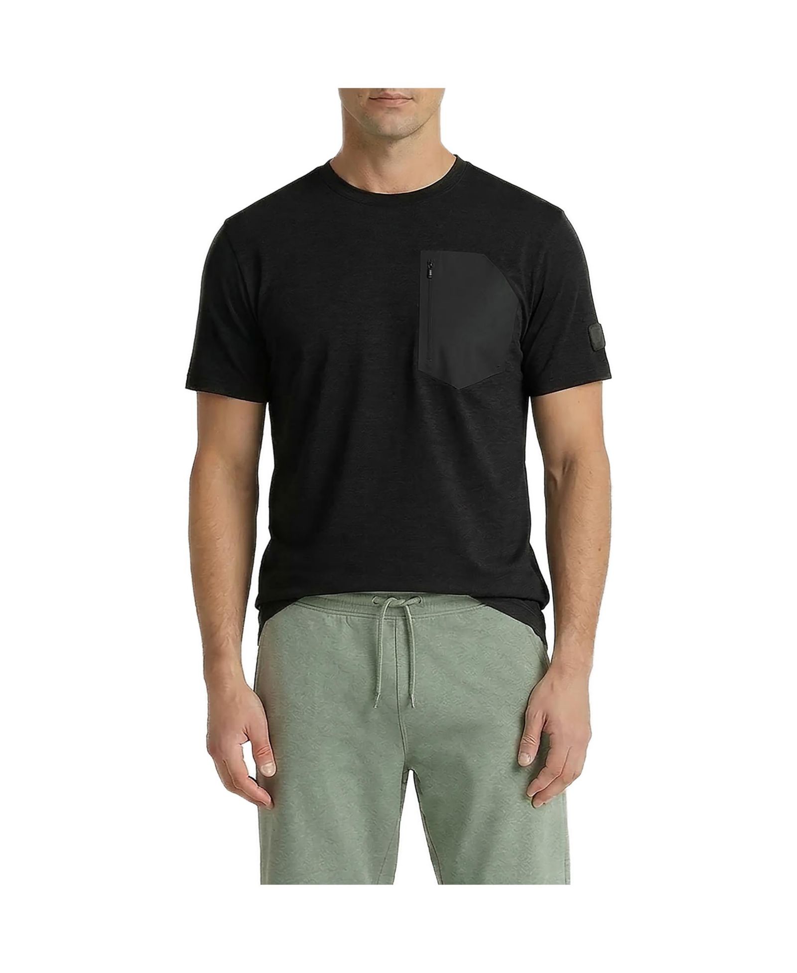 Мужская футболка Level 7 Office-Leisure Collection Jersey Short Sleeve with Zip Pocket
