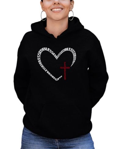 Худи LA Pop Art с принтом Blessed Heart, женская