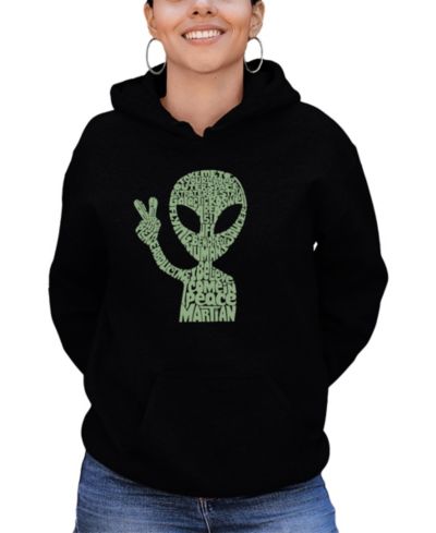 LA Pop Art Женский худи Peace Alien