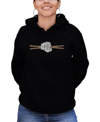 LA Pop Art Women's Drumsticks Word Art Худи
