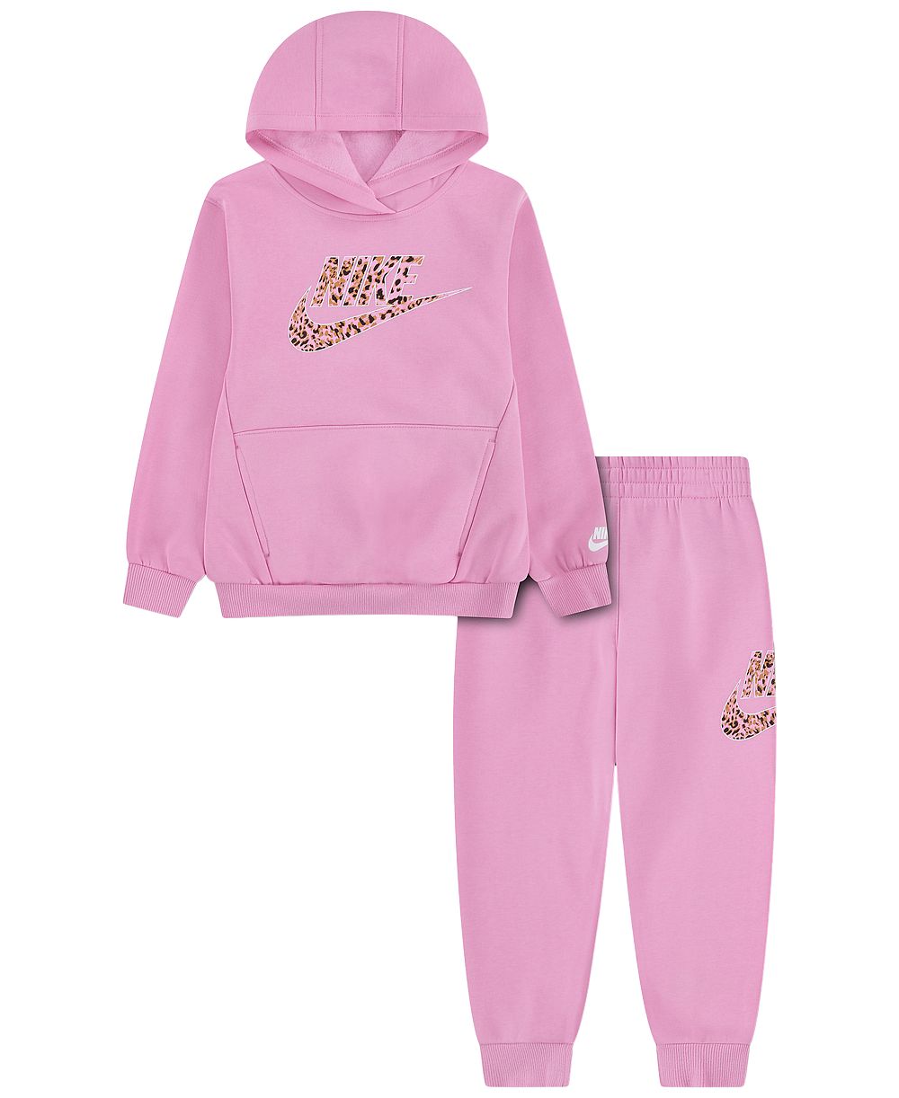 Nike комплект для девочек 4-6X: худи и джоггеры, 2 предмета