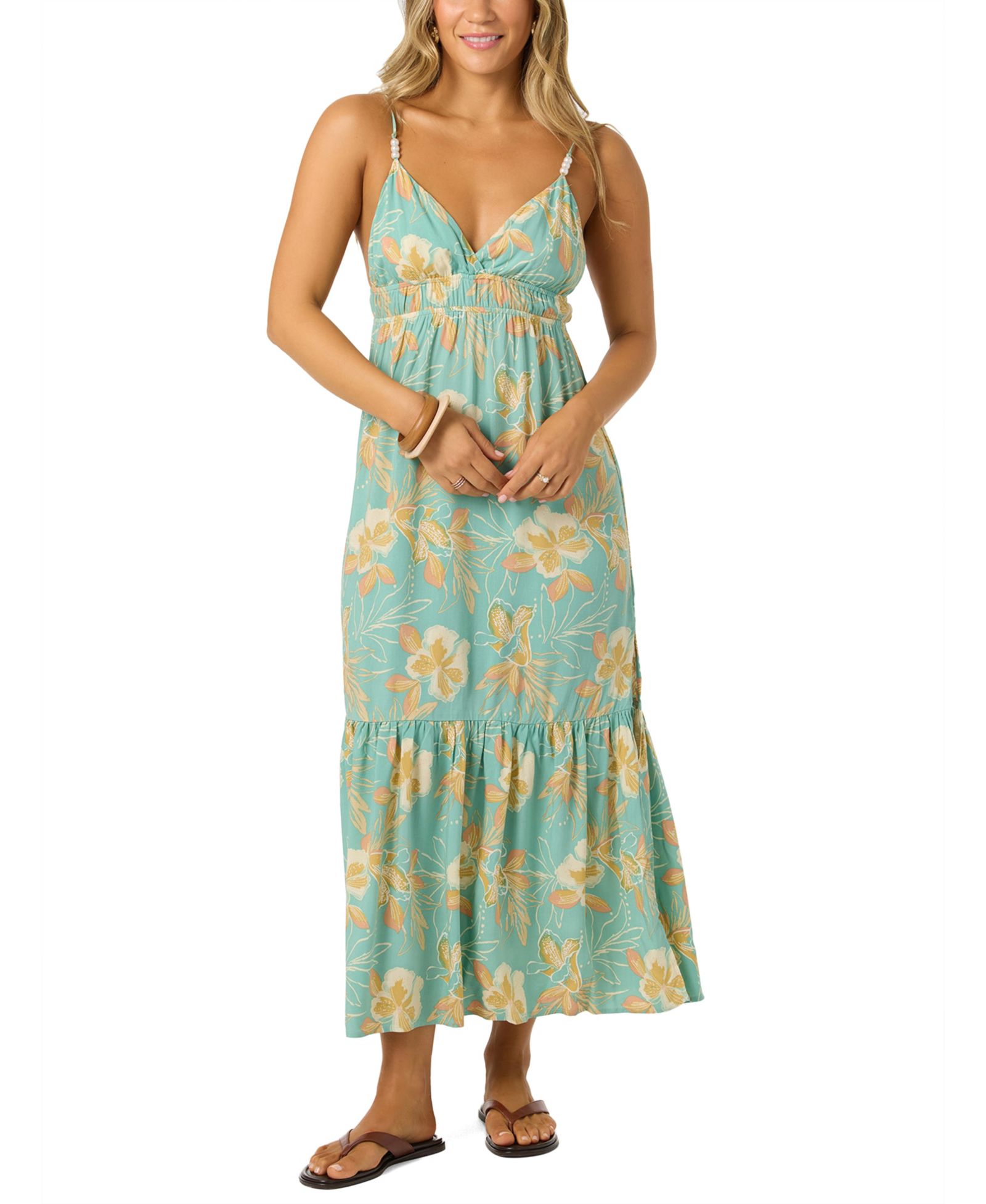 Женское платье O'Neill Viscose Julez Tiki Printed Midi