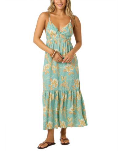 Женское платье O'Neill Viscose Julez Tiki Printed Midi