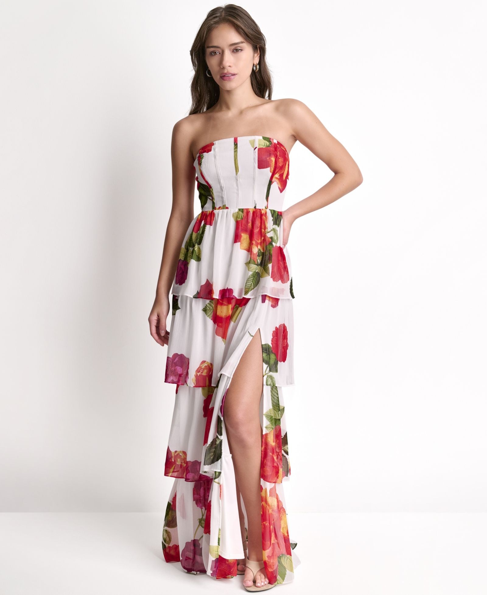 Женское платье BCBG Strapless Maxi
