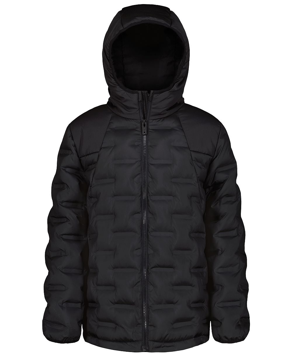 Under Armour Boys' 8-20 Solid Blue Full-Zip Puffer Hooded Jacket