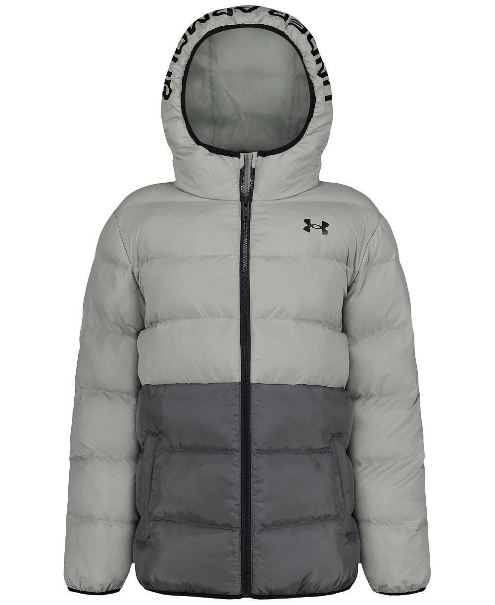 Детская куртка Under Armour Full-Zip Puffer Hooded Black