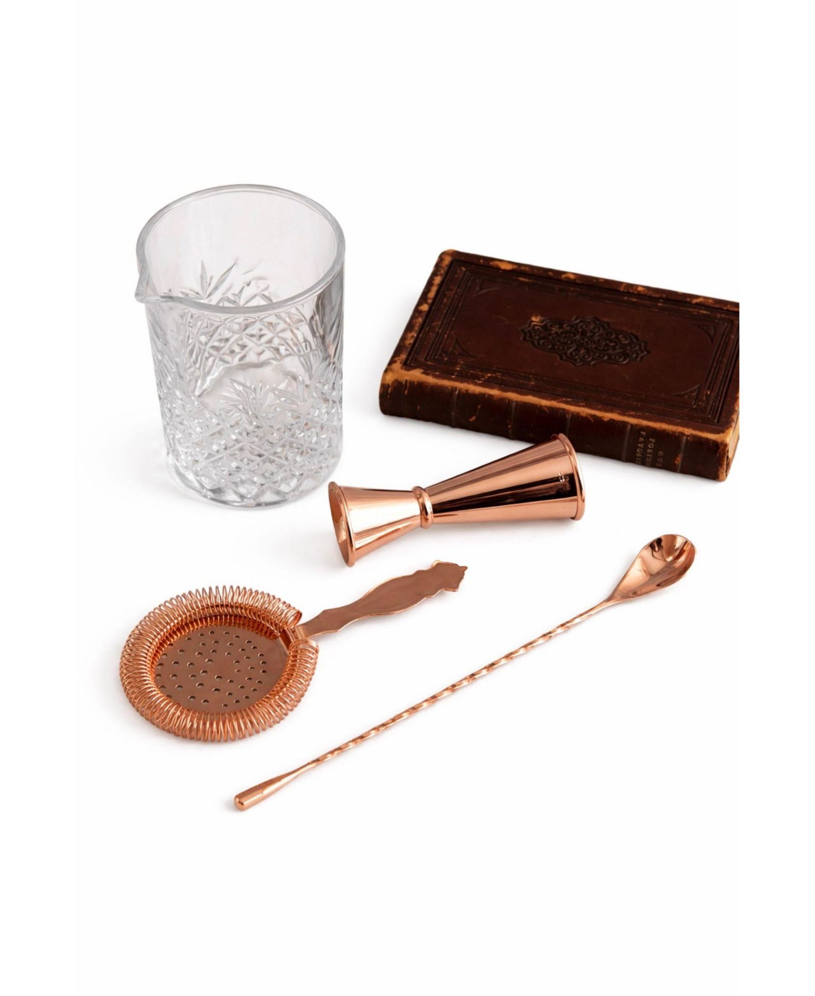 Coppermill Kitchen, CMK Vintage Inspired Glass Barware Set