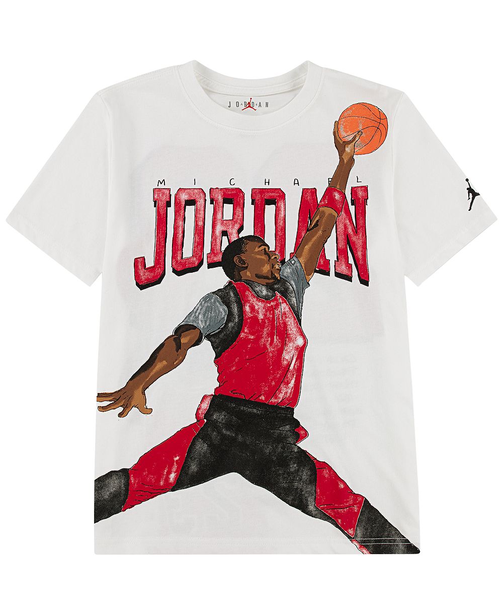 Детская футболка Jordan с коротким рукавом, 8-20