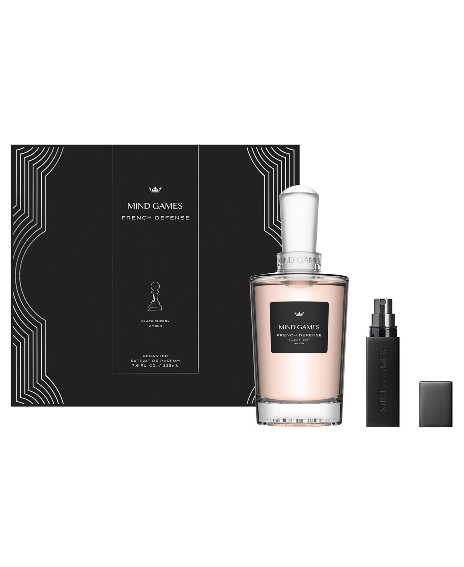 Подарочный набор декантеров для парфюма MIND GAMES French Defense Extrait de Parfum, 9 шт