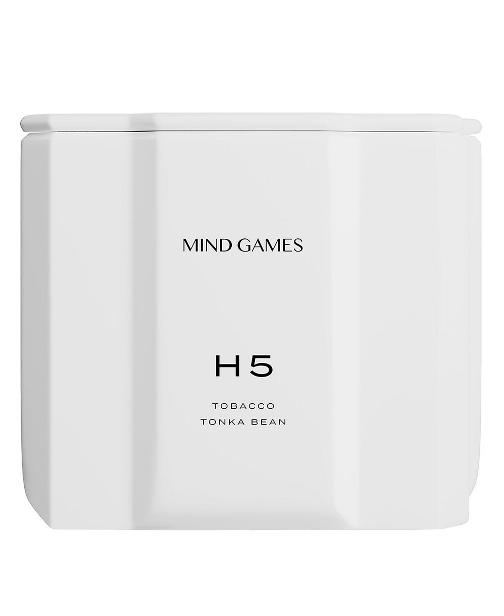 MIND GAMES H5 Tobacco Tonka Bean Luxury Candle, 10 oz.
