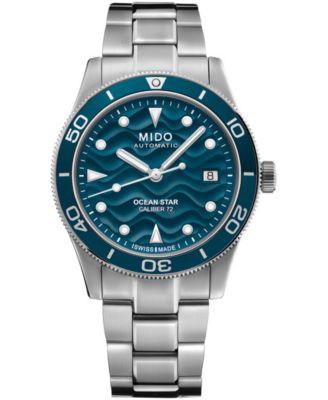 Mido унисекс швейцарские автоматические часы Ocean Star из нержавеющей стали 39 мм