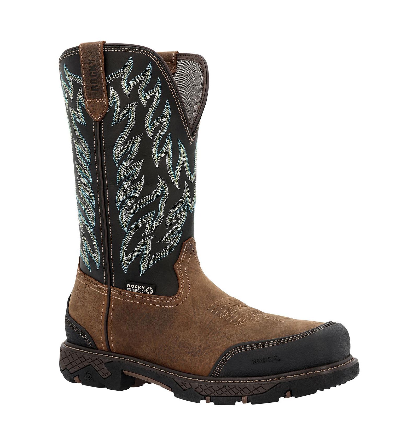ROCKY Men's Ironhawk Composite Toe Western Boot
