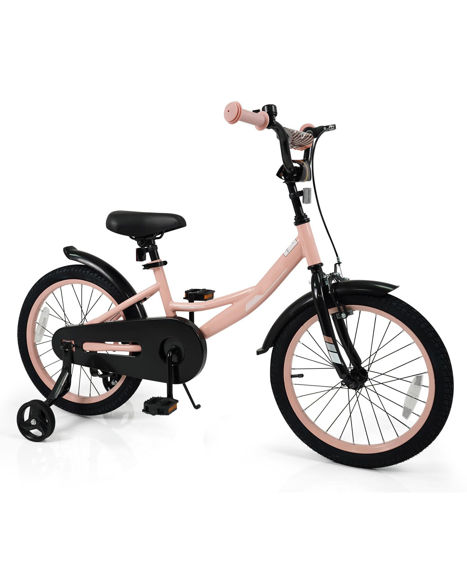 Велосипед Slickblue Kids Bicycle Sport Style with Detachable Training Wheels Bike