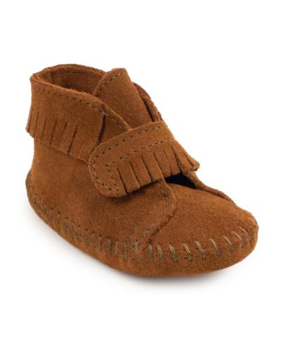 Ботильоны Minnetonka Baby Suede Front Strap