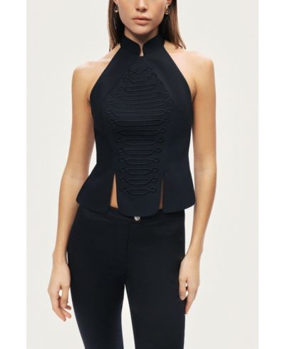 Женский топ NOCTURNE Halter Neck Structured