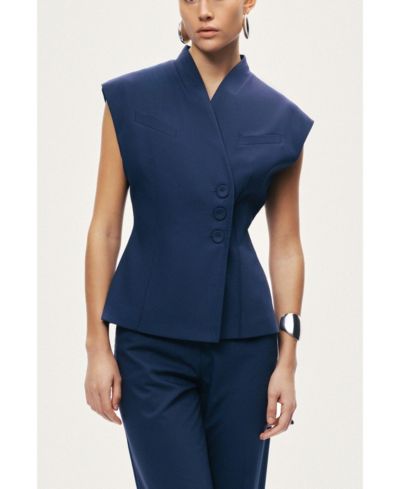 Женский приталенный жилет NOCTURNE Sleeveless