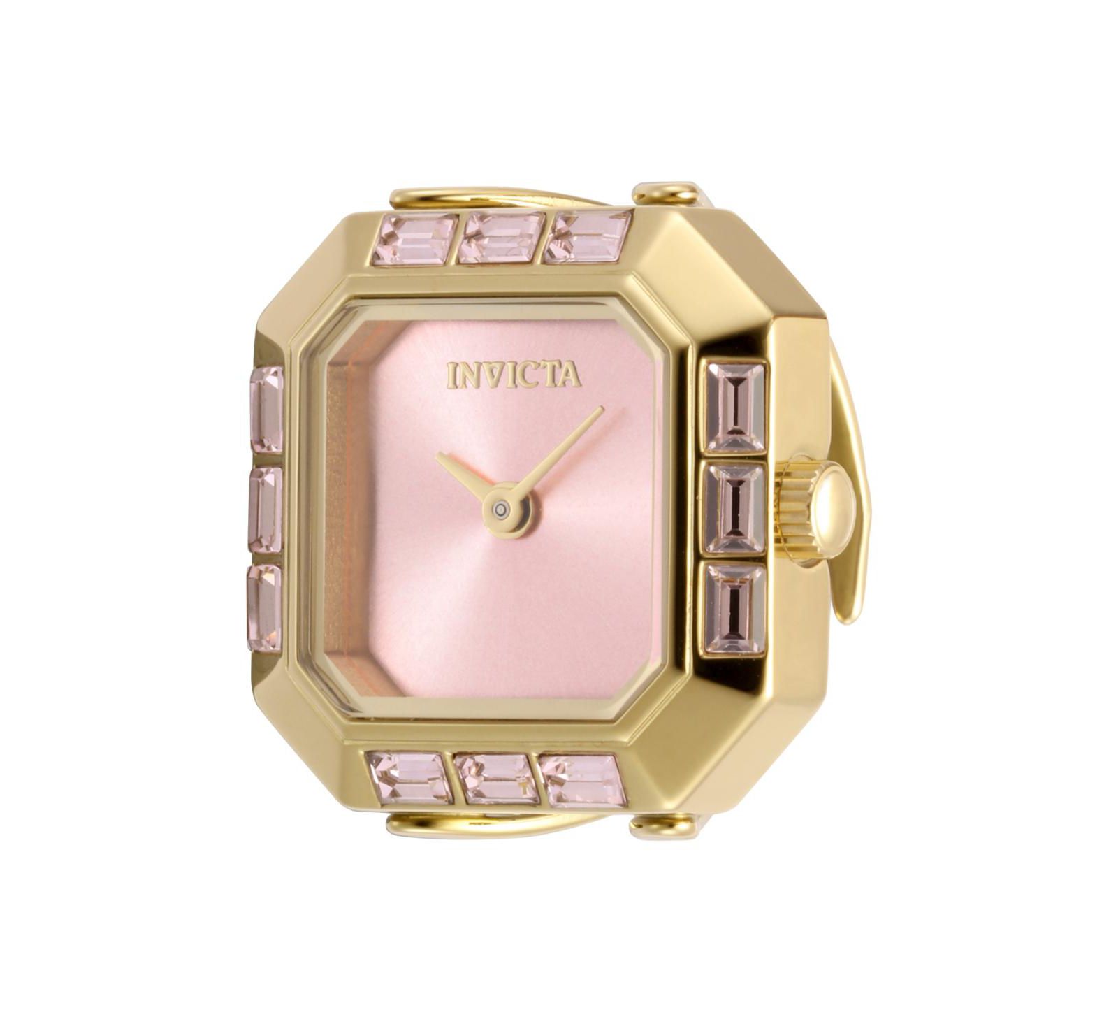 Invicta Женские мини-часы 49586 Mini Ring Watch, кварцевые, 2-х стрелочный циферблат