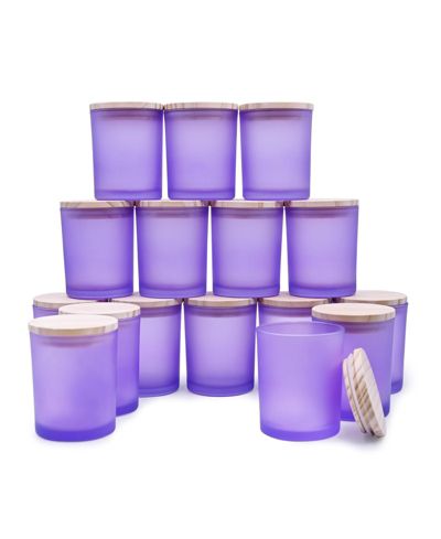 Frosted purple