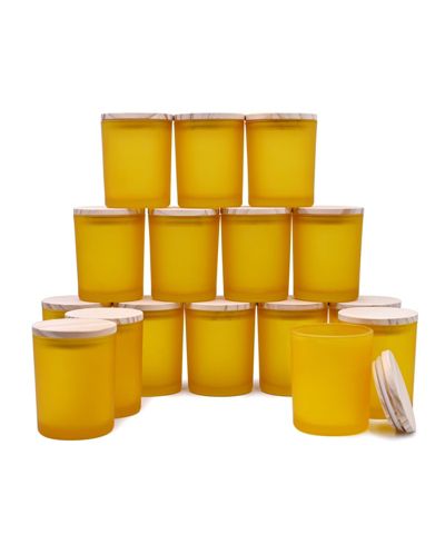 Frosted yellow