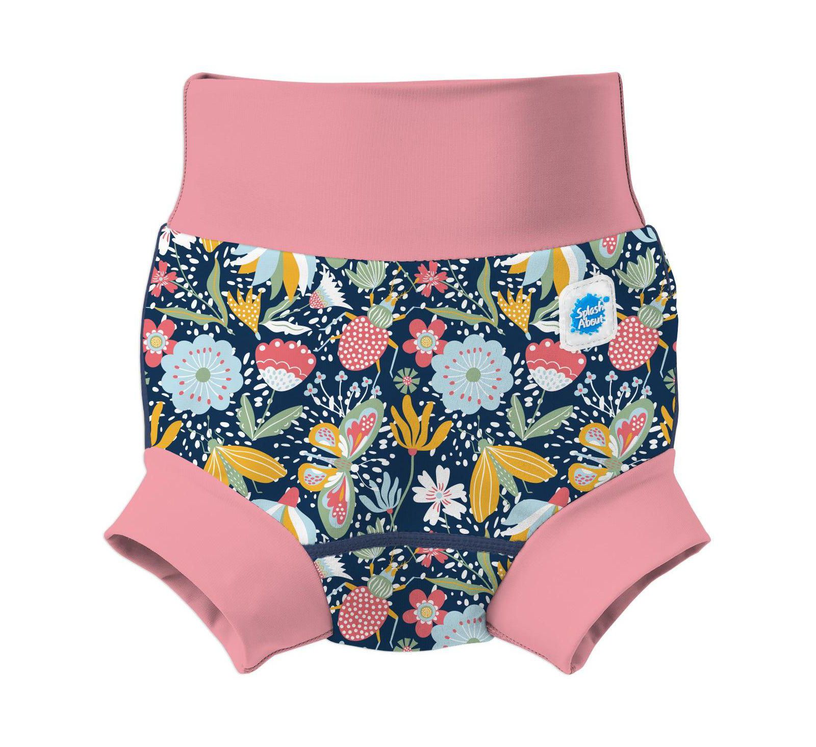 Splash About Toddler Happy Nappy Duo Reusable Double Swim Diaper, (Baby)