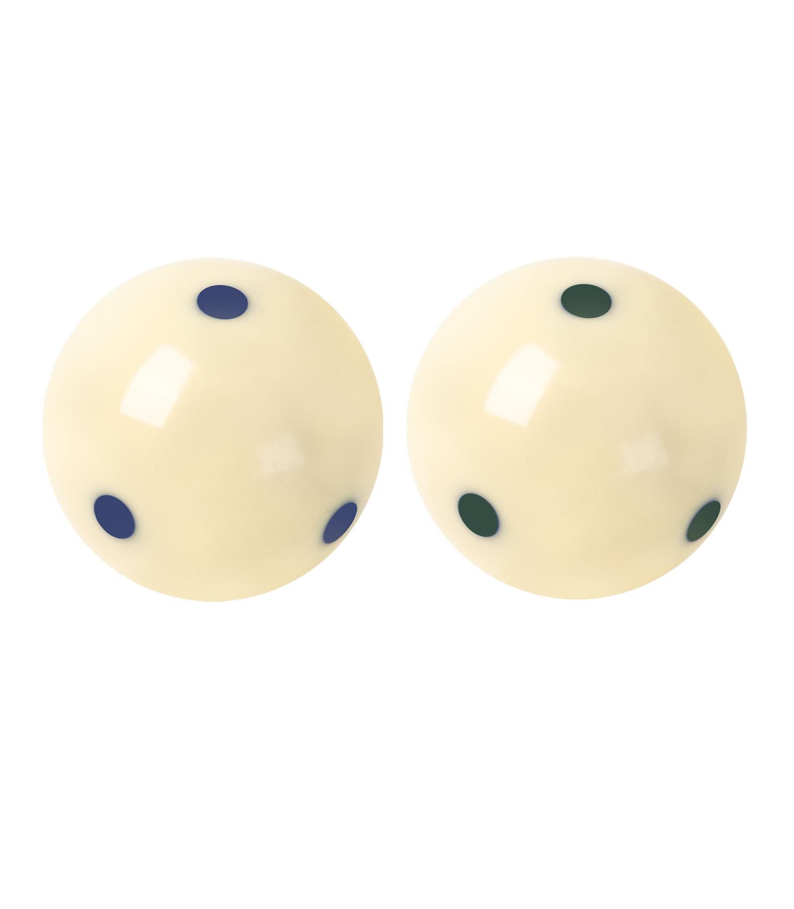 GSE Games & Sports Expert тренировочный шар для бильярда 2 1/4-Inch 6 Blue Dot & 6 Green Dot