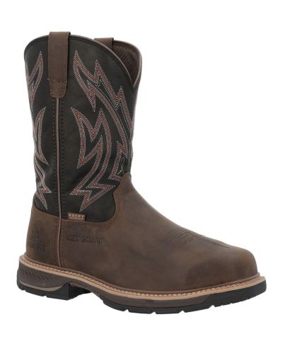 ROCKY Men's Ride LTE MET Guard Western Boot