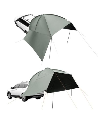 GOUUN 10 x 7 ft Vehicle Side Awning with UV50 Plus Sun Protection