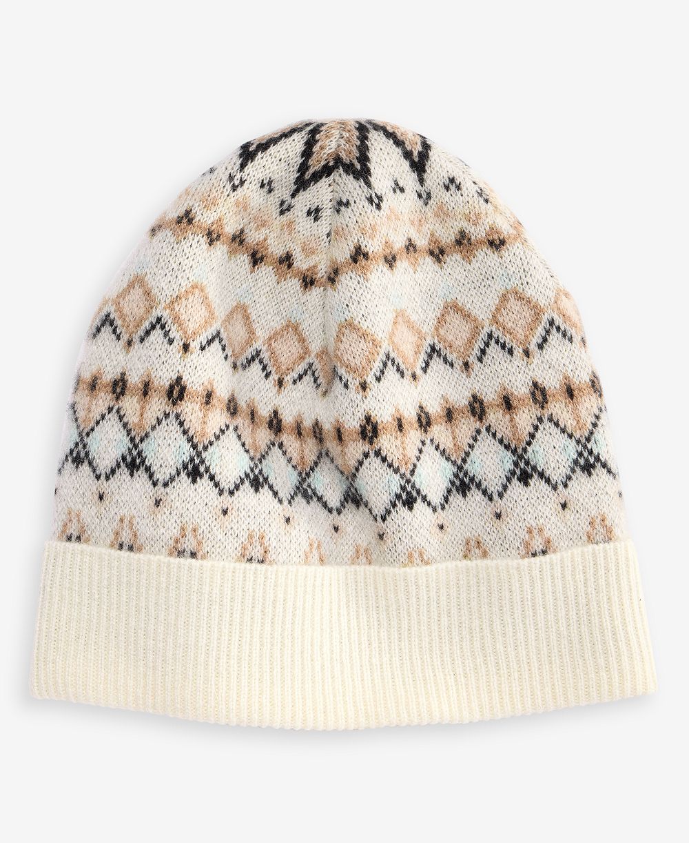 Charter Club Fair Isle Cashmere Cuffed Beanie, Macy's Exclusive