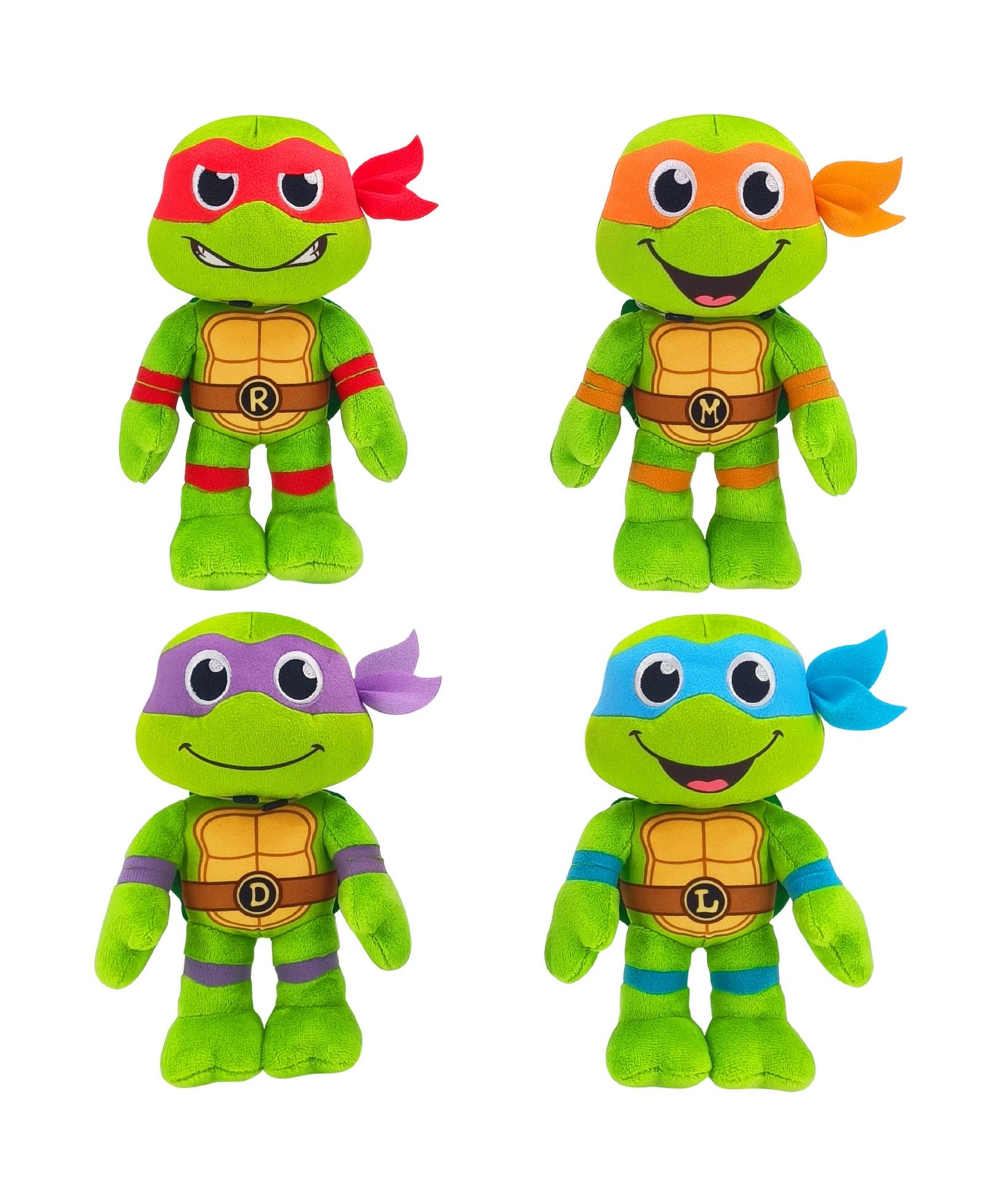 Плюшевые игрушки Legend Toys TMNT 8 inch Basic 4-Pack